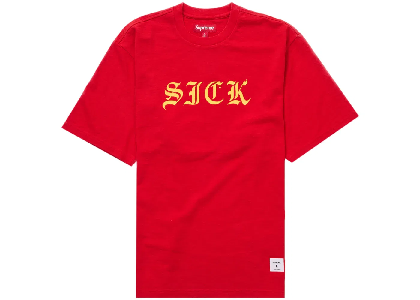 Мужская футболка с коротким рукавом Supreme Top, Red