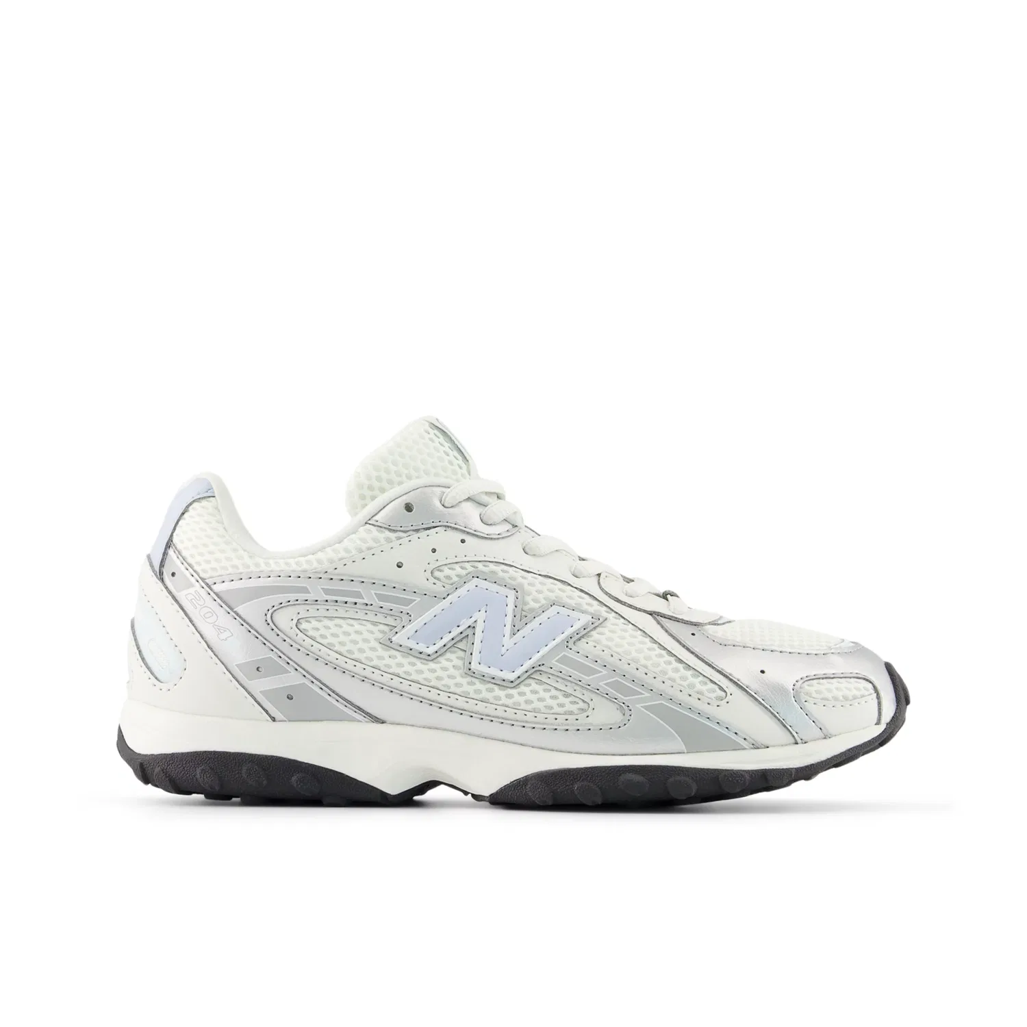 Детские кроссовки с шнуровкой 204L New Balance, White With Oxford Blue