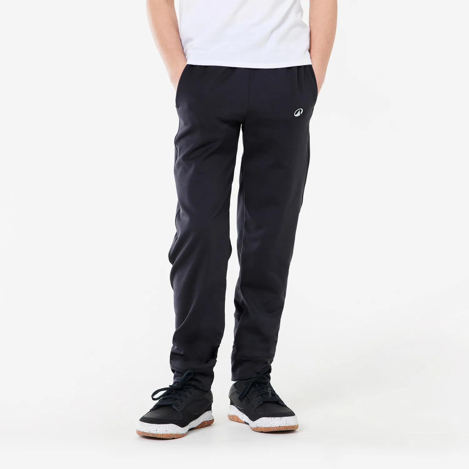 Детские спортивные штаны с длинным рукавом Domyos, Rauchschwarz