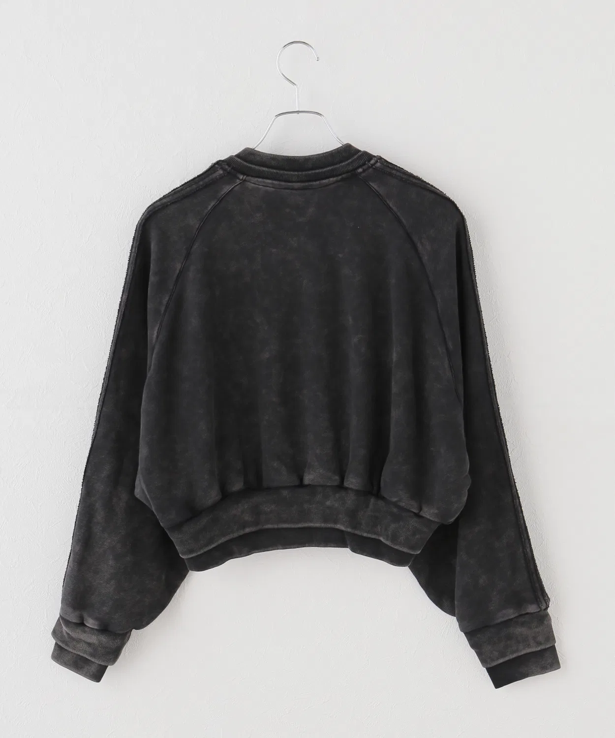 Женский укороченный бомбер с двойным слоем и логотипом Adidas Originals, Black — фото 3