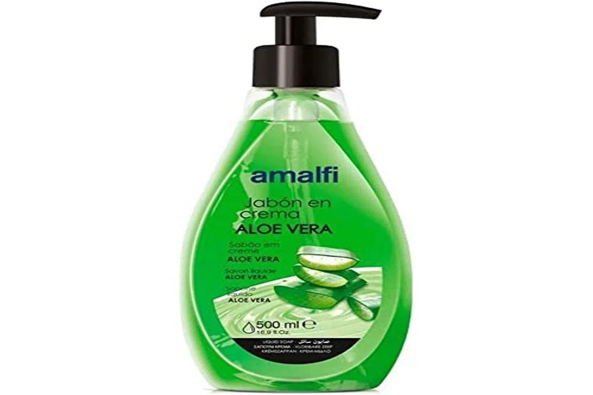 Жидкое мыло для рук Aloe Vera, Amalfi, 500 мл, Aloe Vera Soap Cream