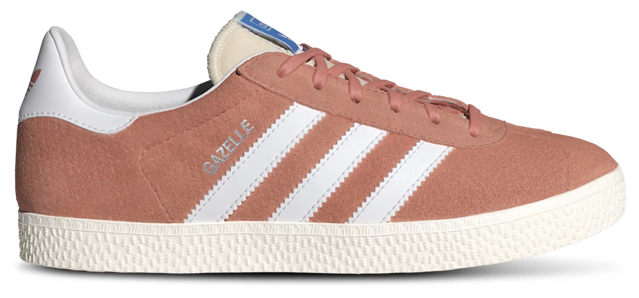 Кроссовки для девочек Gazelle Adidas, цвет Wonder Clay/White