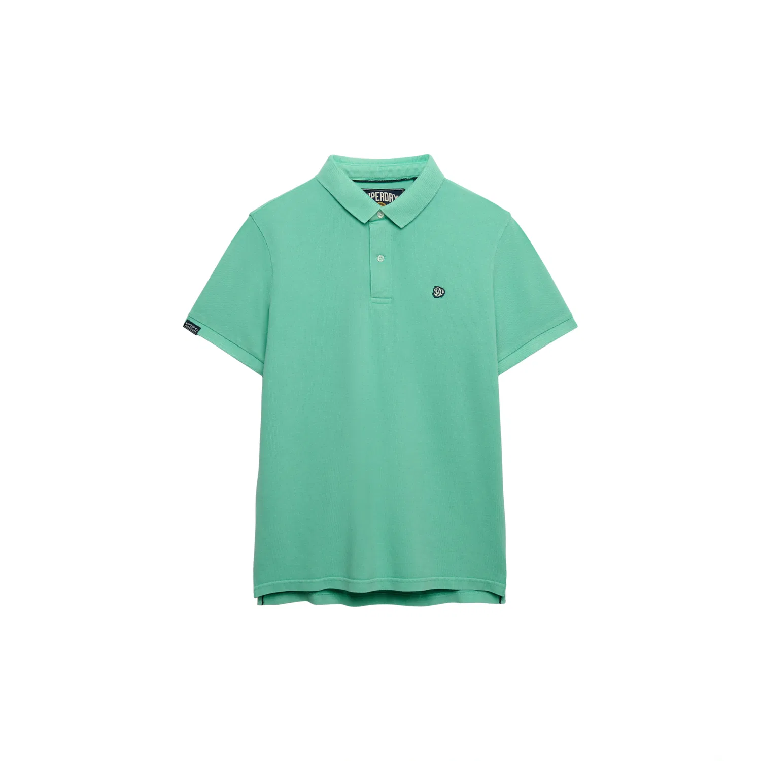 Мужское поло свободного кроя Vintage Destroy Superdry, Spring Bud Green — фото 2