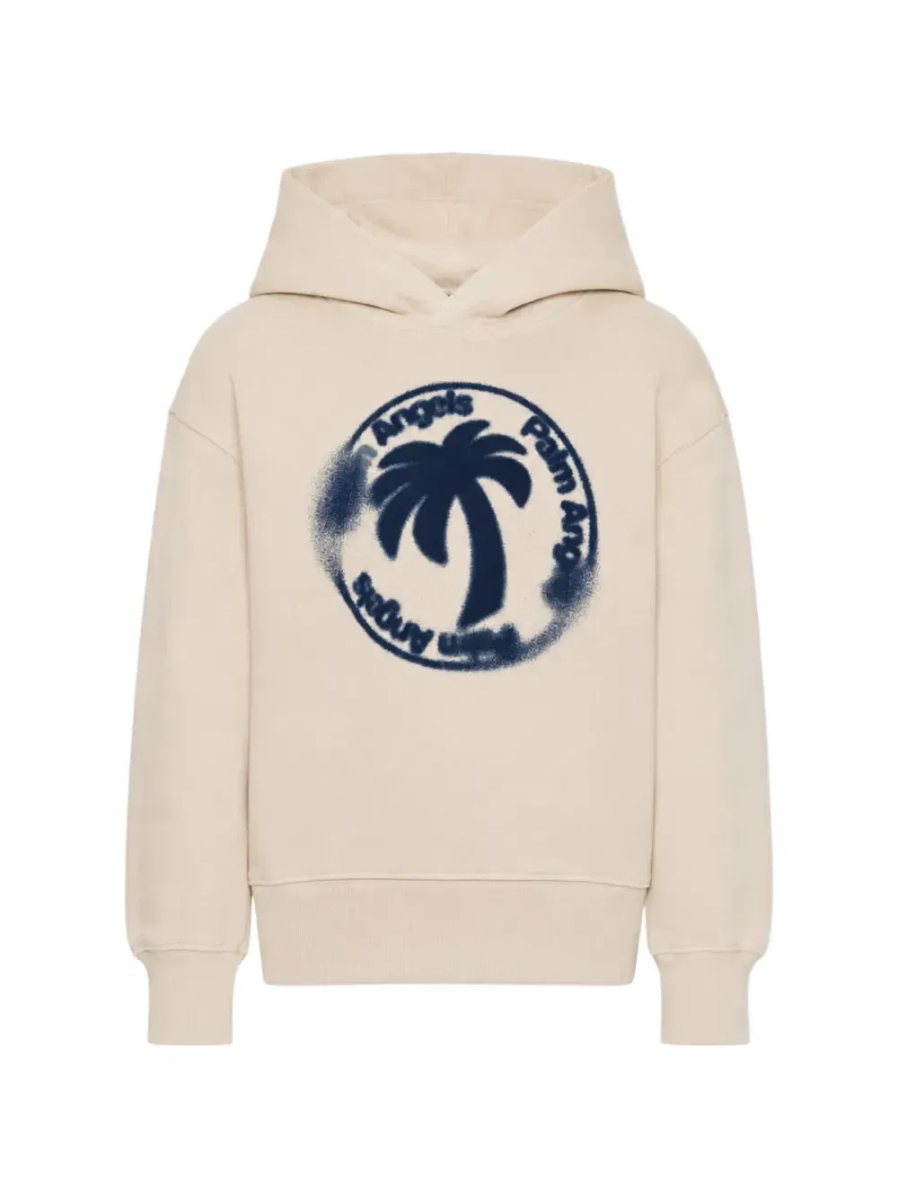 Толстовка Palm Stamp Palm Angels Kids, бежевый