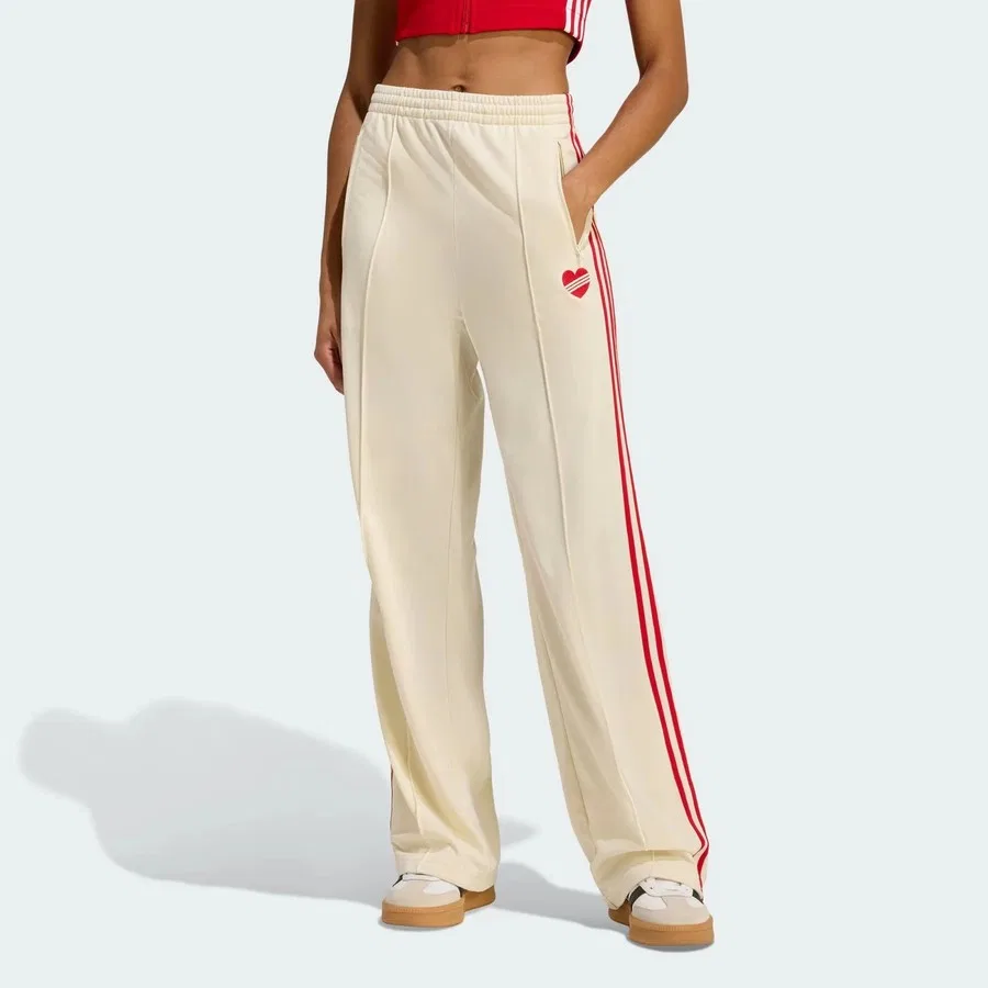 Спортивные брюки свободного кроя Firebird adidas, Белый