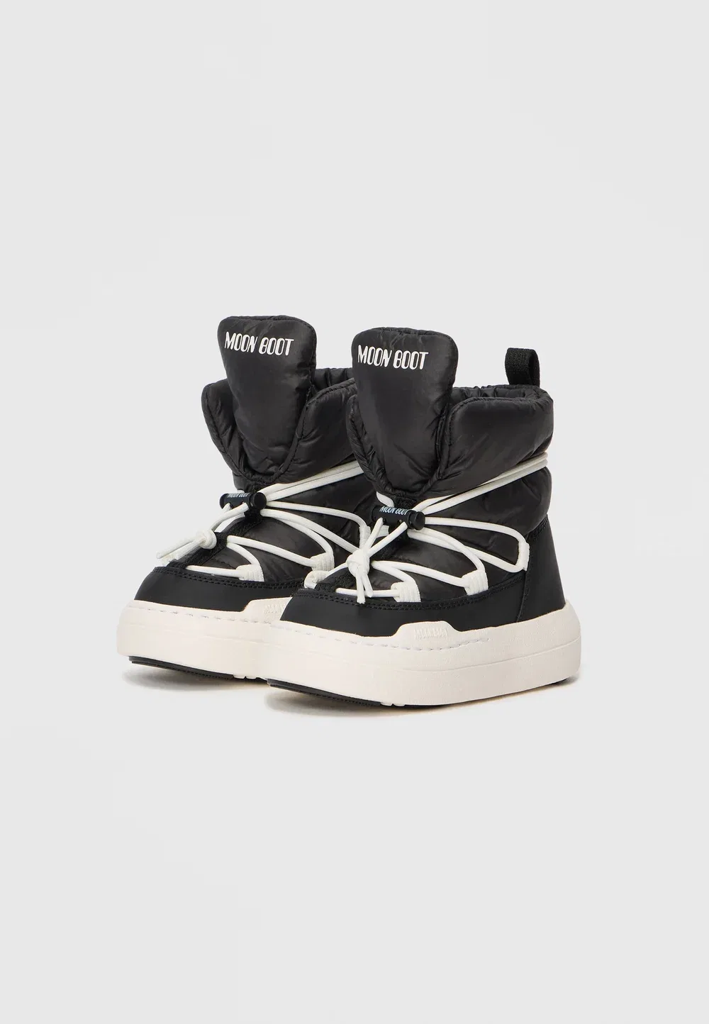 Парковые шнурованные ботинки средней высоты, унисекс, зимние Moon Boot, Black — фото 2