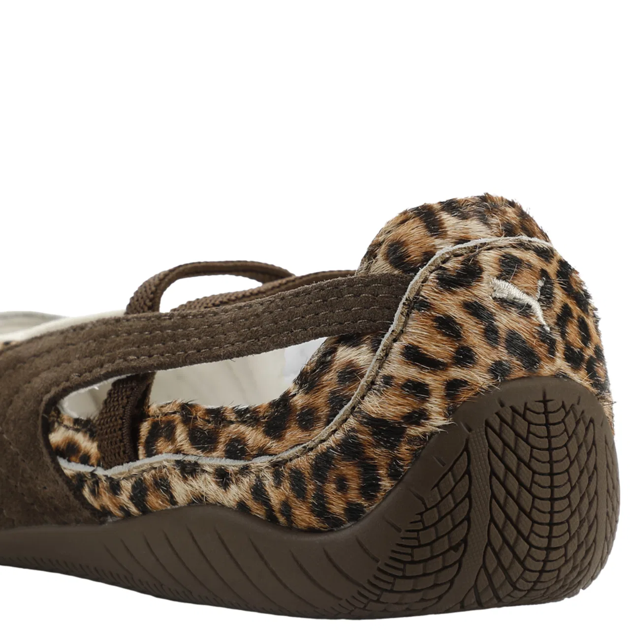 Туфли-лодочки для девочек Speedcat Ballet Wild PUMA, цвет Brown/Tan — фото 3