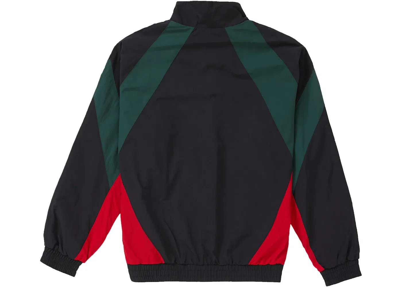 Мужская куртка с панелями Supreme Track Jacket, Black — фото 2