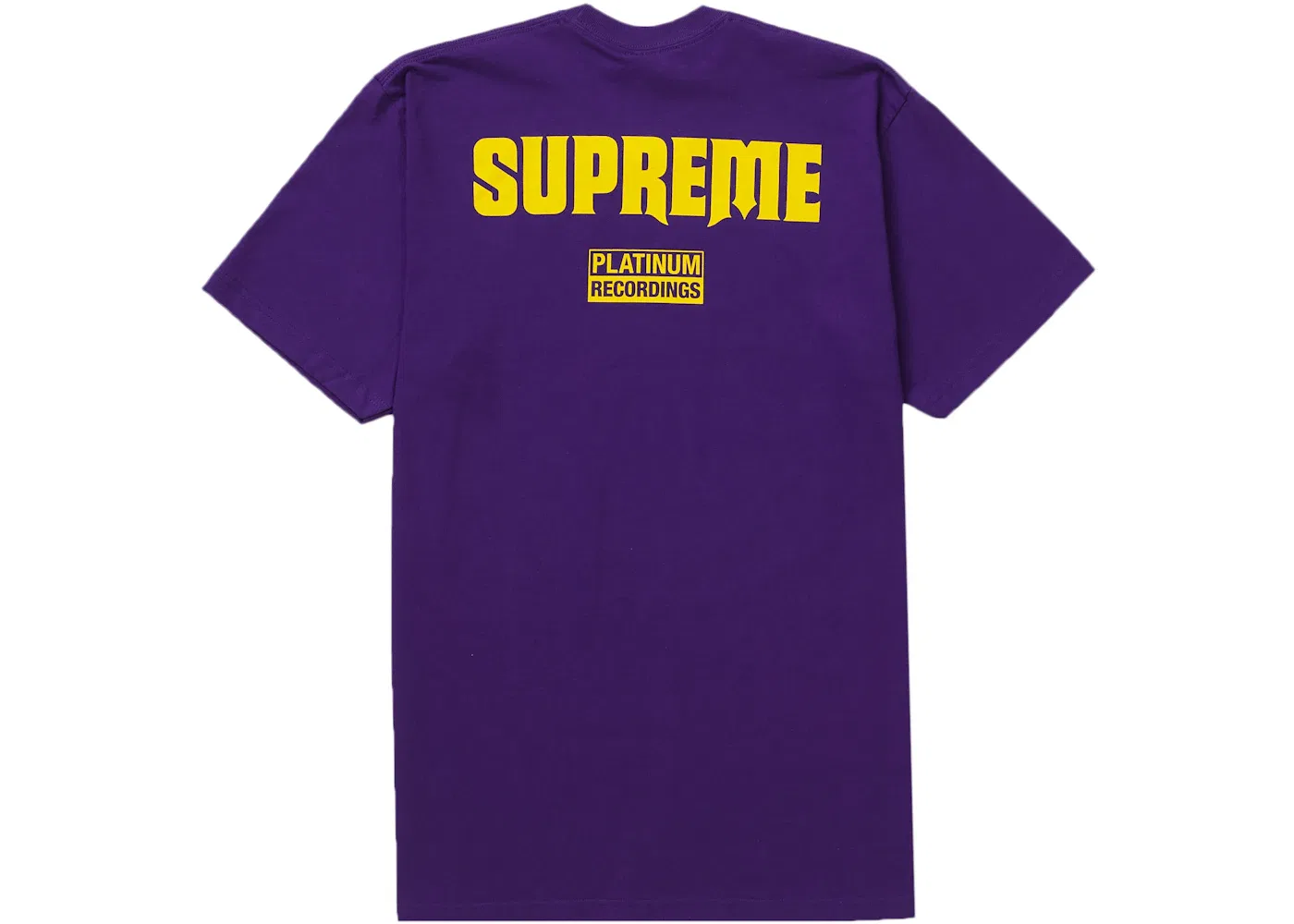 Мужская футболка с принтом Supreme Still Talking Tee, Purple — фото 2