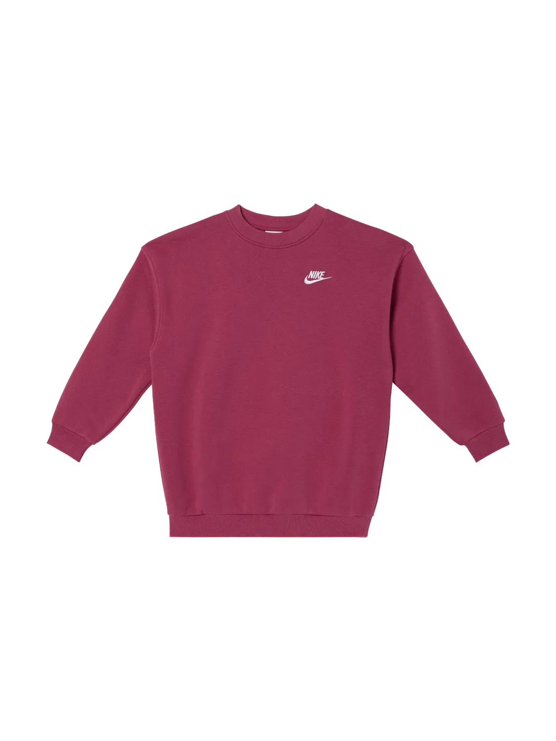Детский свитшот стандартного кроя Nike, цвет Bordeaux