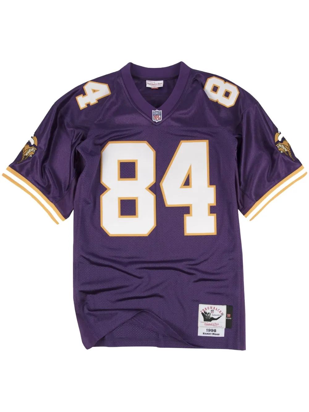 

Футболка NFL Minnesota Vikings 98 Randy Moss Authentic Mitchell & Ness, фиолетовый