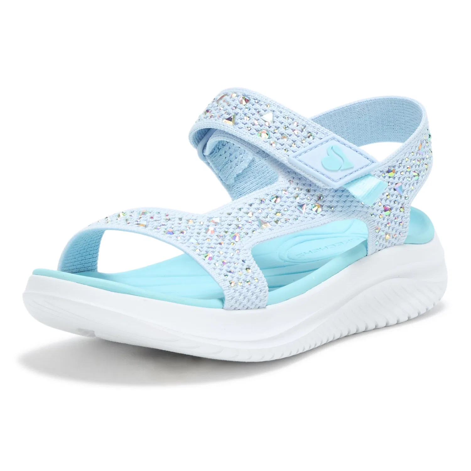 Детские кроссовки для девочек с принтом Ultra Flex 3.0 Skechers, Azure