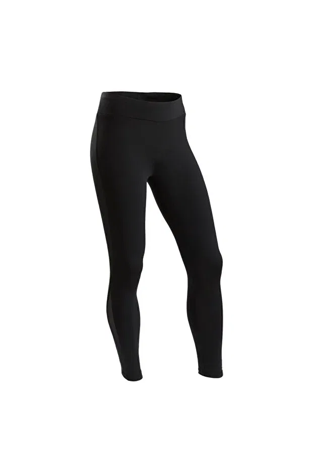 Детские спортивные лосины для девочек с пайетками Decathlon, Black
