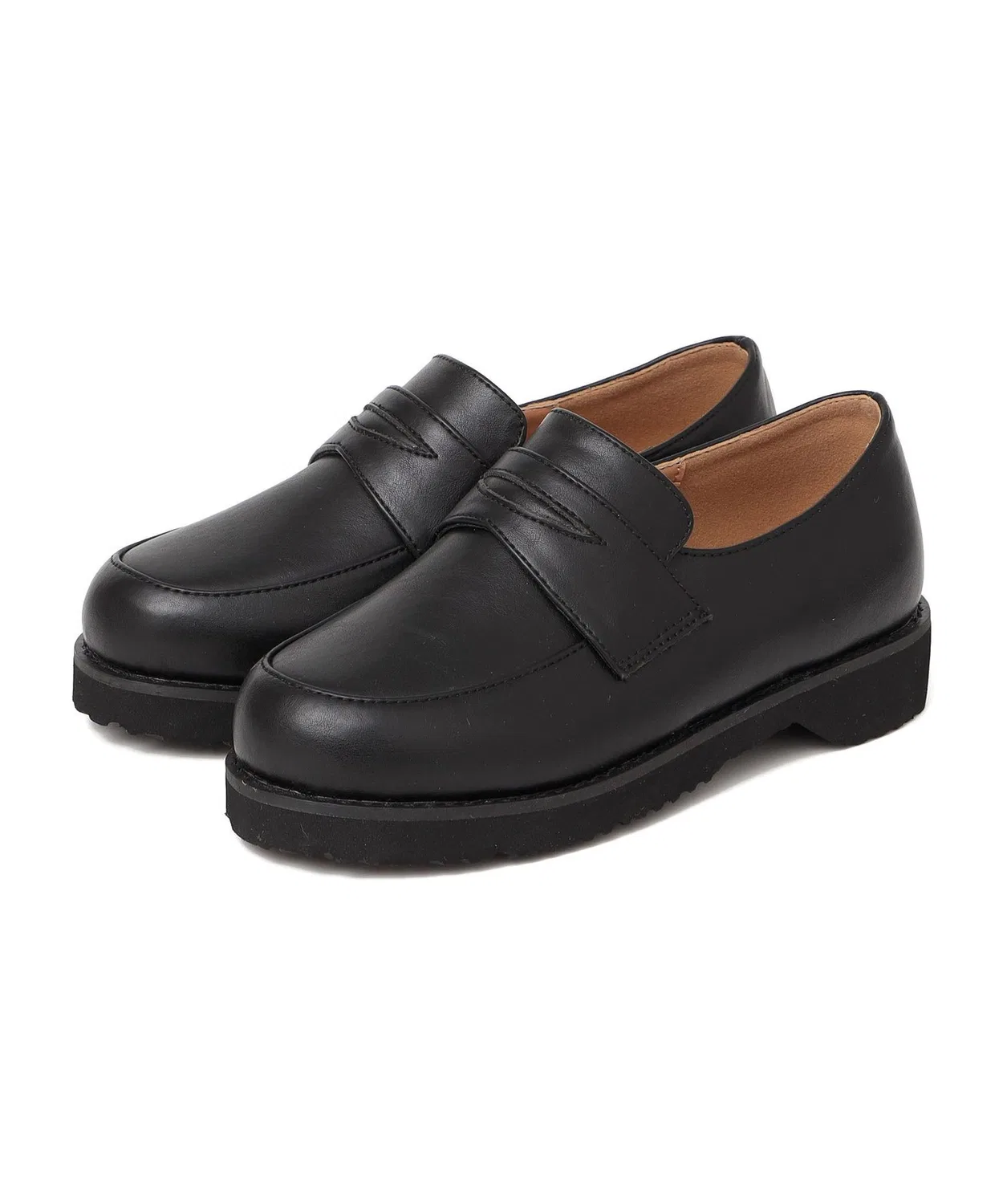 Детские туфли-лоферы с монеткой SHIPS Colors, Black