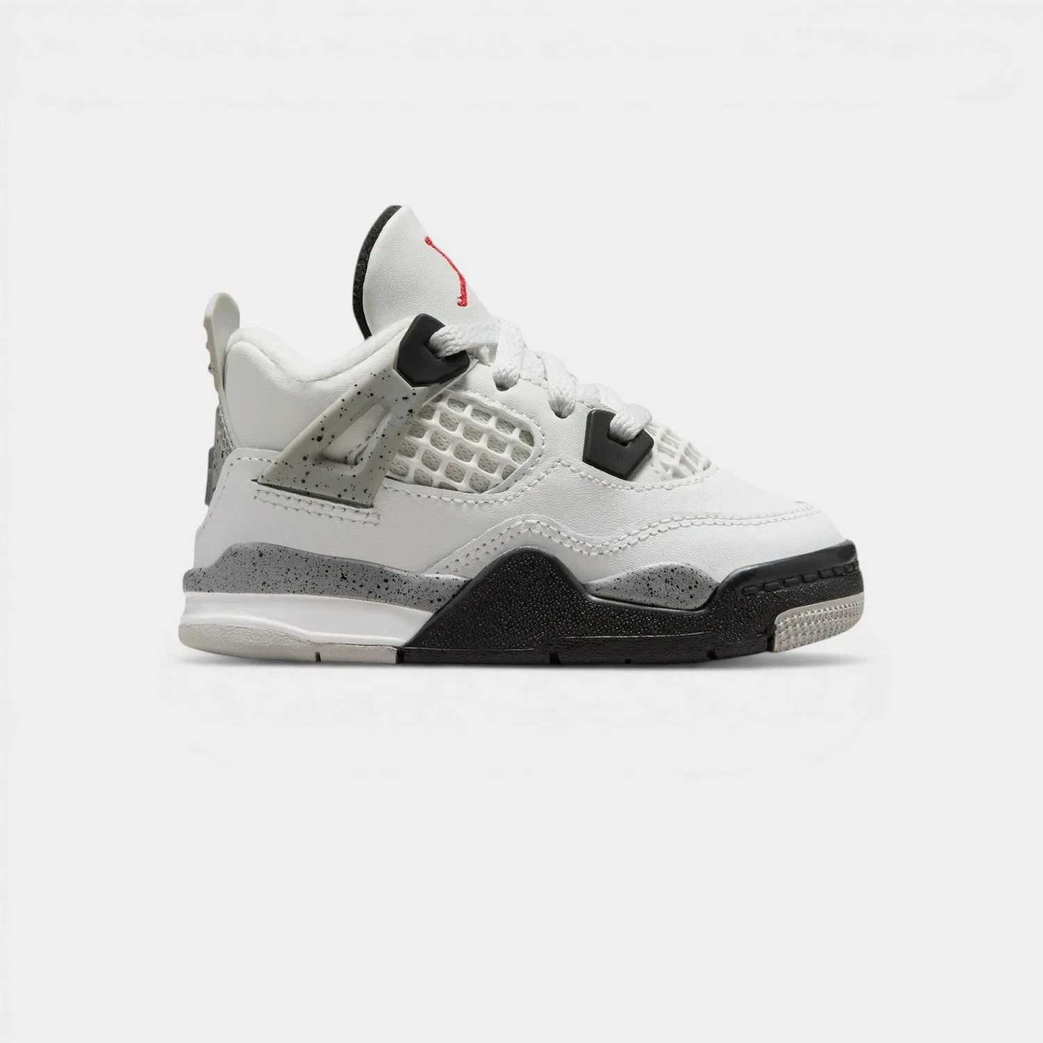 Детские кроссовки Jordan 4 Retro White Cement (2025) (TD), Weiss