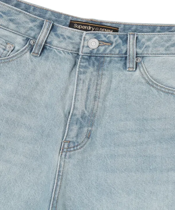 Шорты джинсовые, Iconic Superdry, светло-индиго — фото 3