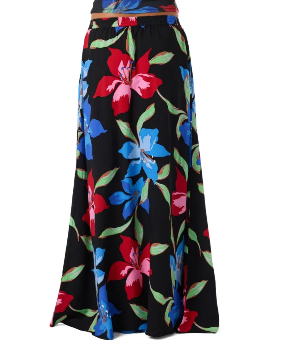 Юбка макси с цветочным принтом Lindon Floral O'Neill, Black — фото 4