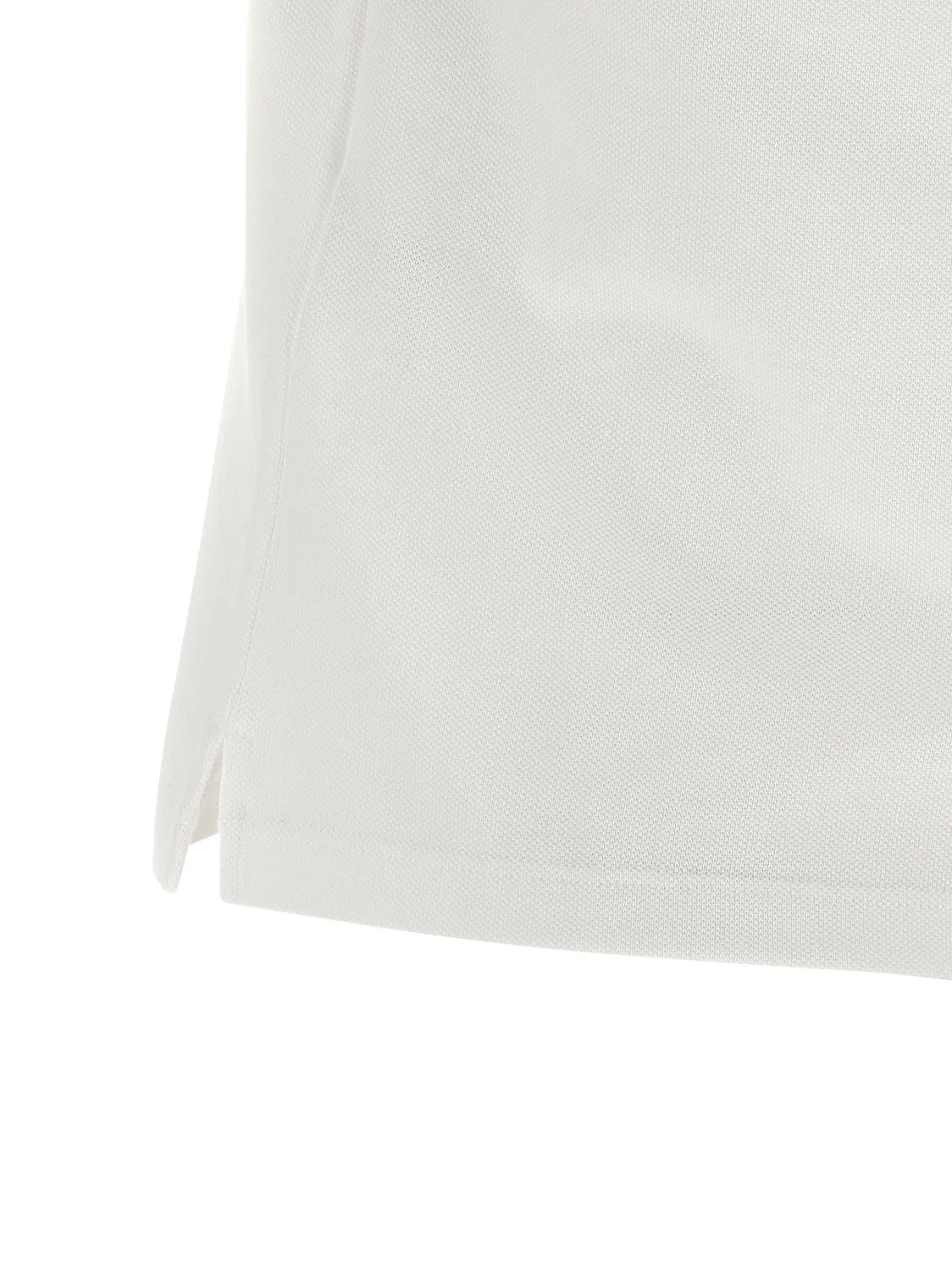 Женское поло с контрастными деталями Blue Cotton Polo Shirt Versace, Blue — фото 4