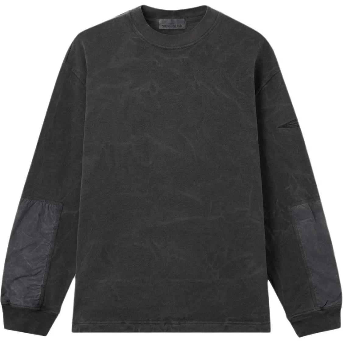 Мужской свитшот с круглым вырезом Black STONE ISLAND