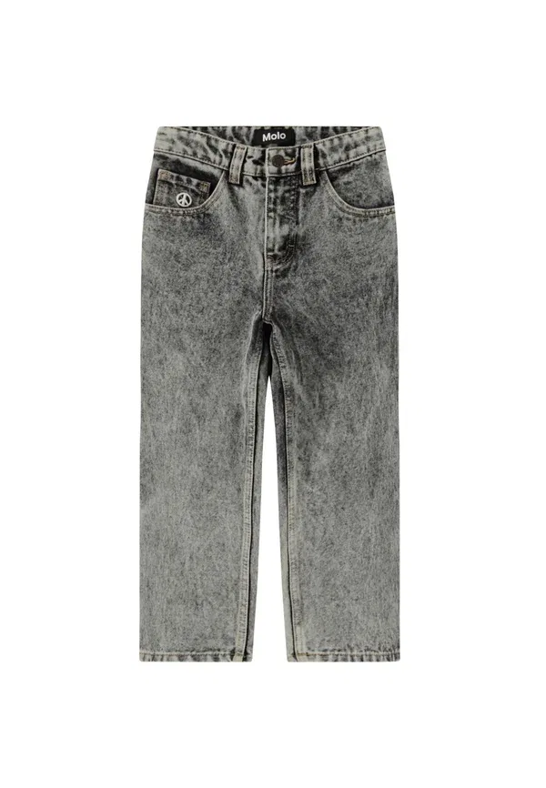 Брюки джинсовые Aska Molo, grey stonewash, серый