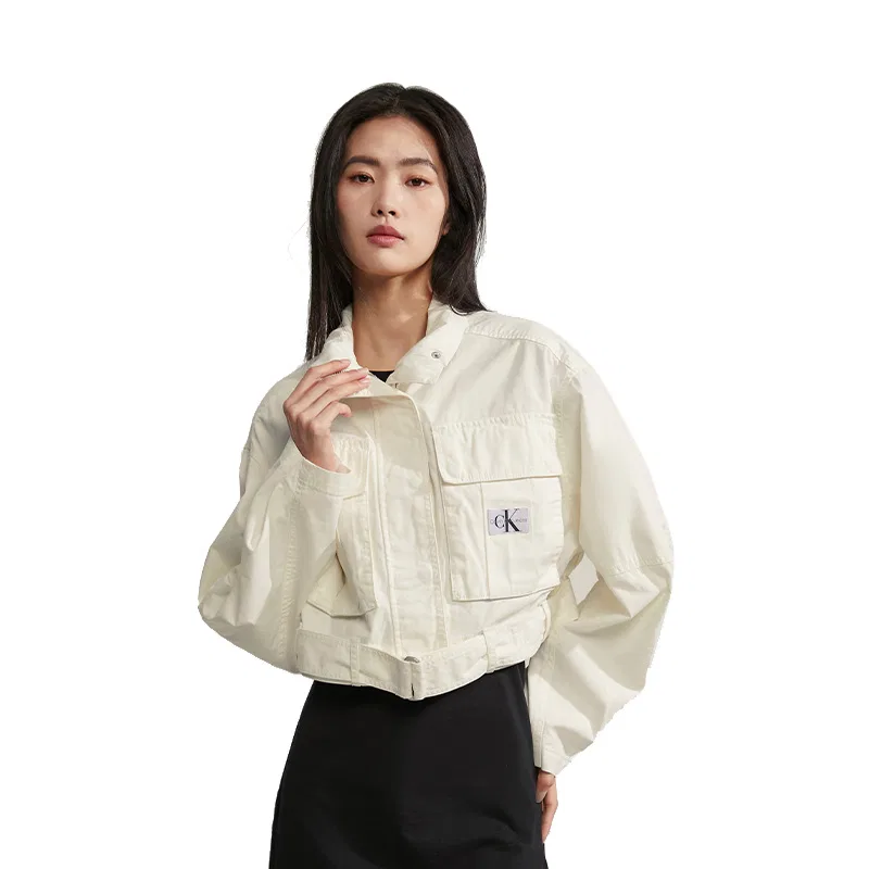 Женский жакет Calvin Klein, Ecru — фото 4