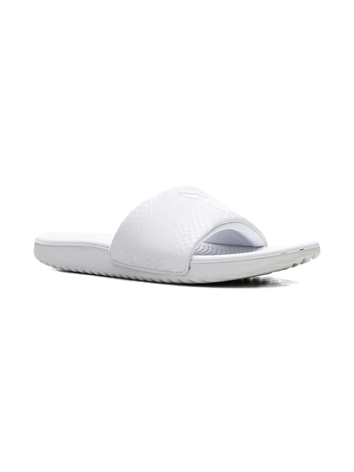 Шлепанцы Kawa Kobe Bryant - Triple White Nike Kids, белый