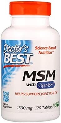 

Набор добавок МСМ Doctor's Best, 3 упаковки 120 таблеток