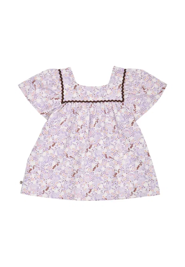 Футболка с принтом Print t-shirt Musli By Green Cotton, Bloom-Tofu-Pecan — фото 2