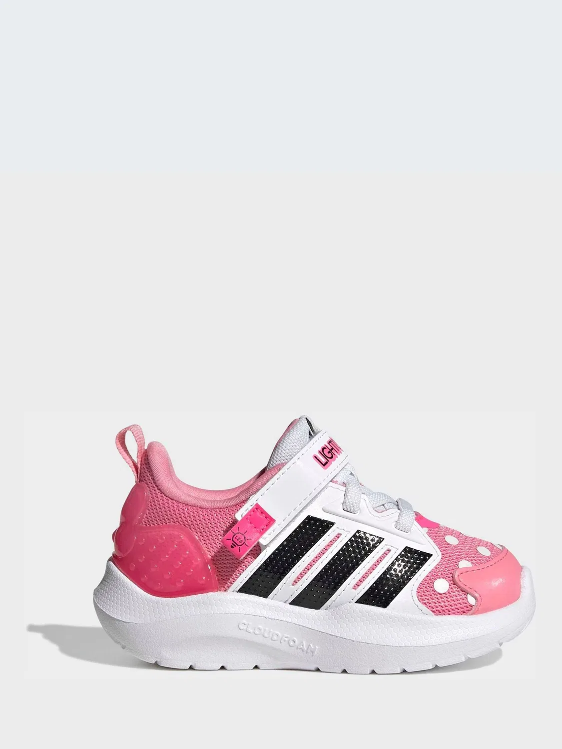 Кроссовки Disney Lightorama Minnie Mouse adidas, розовый