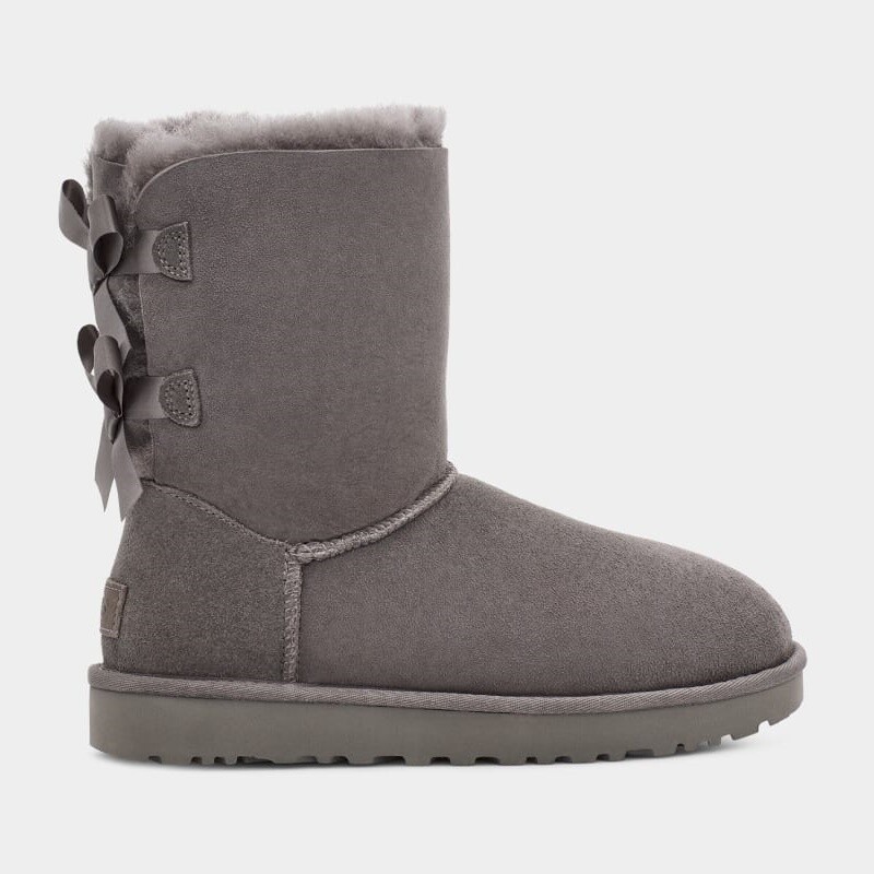 Угги женские UGG Bailey Bow II Fashion, серый