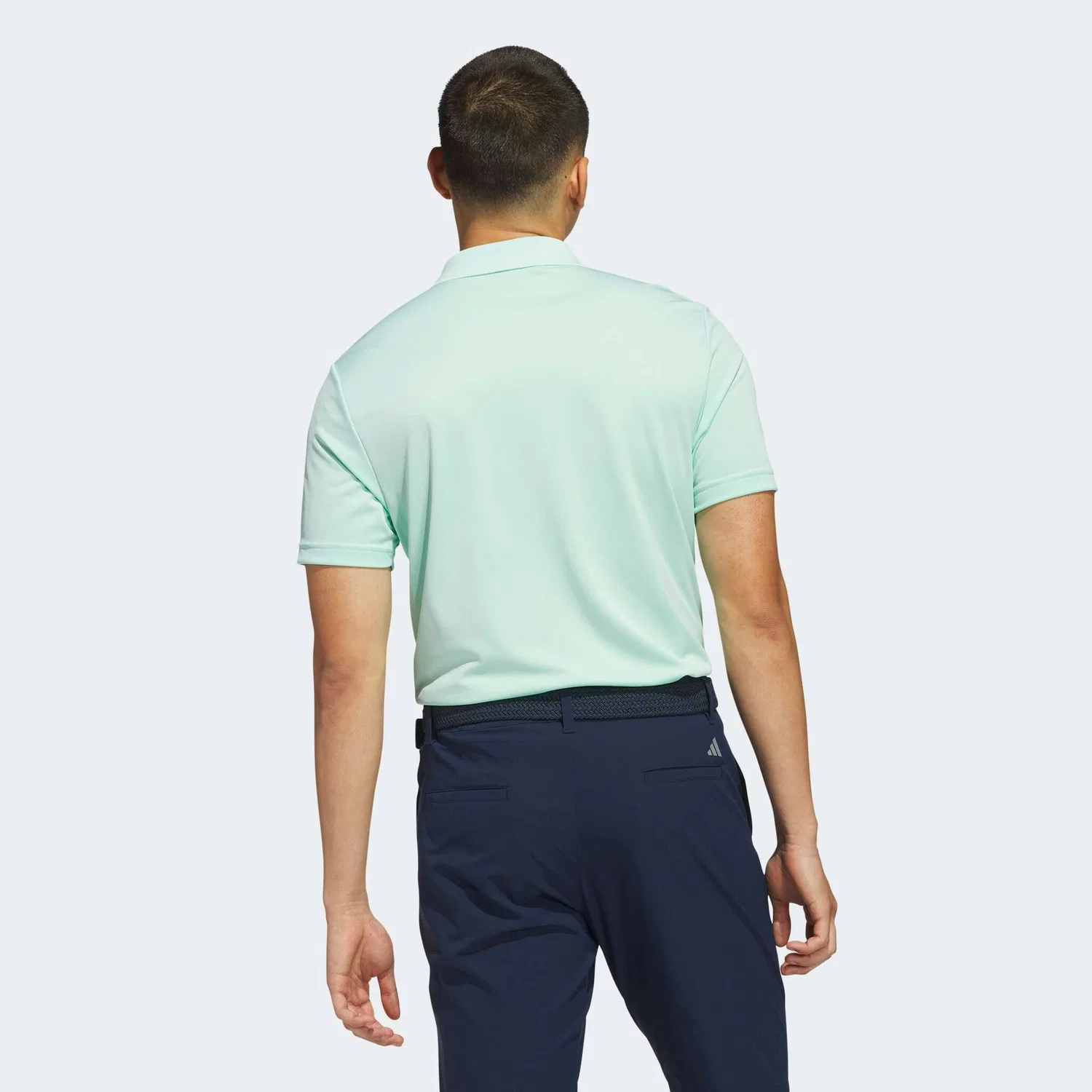 Мужское поло с коротким рукавом CORE ADIDAS PERFORMANCE PRIMEGREEN Adidas Performance, Clear Mint — фото 3