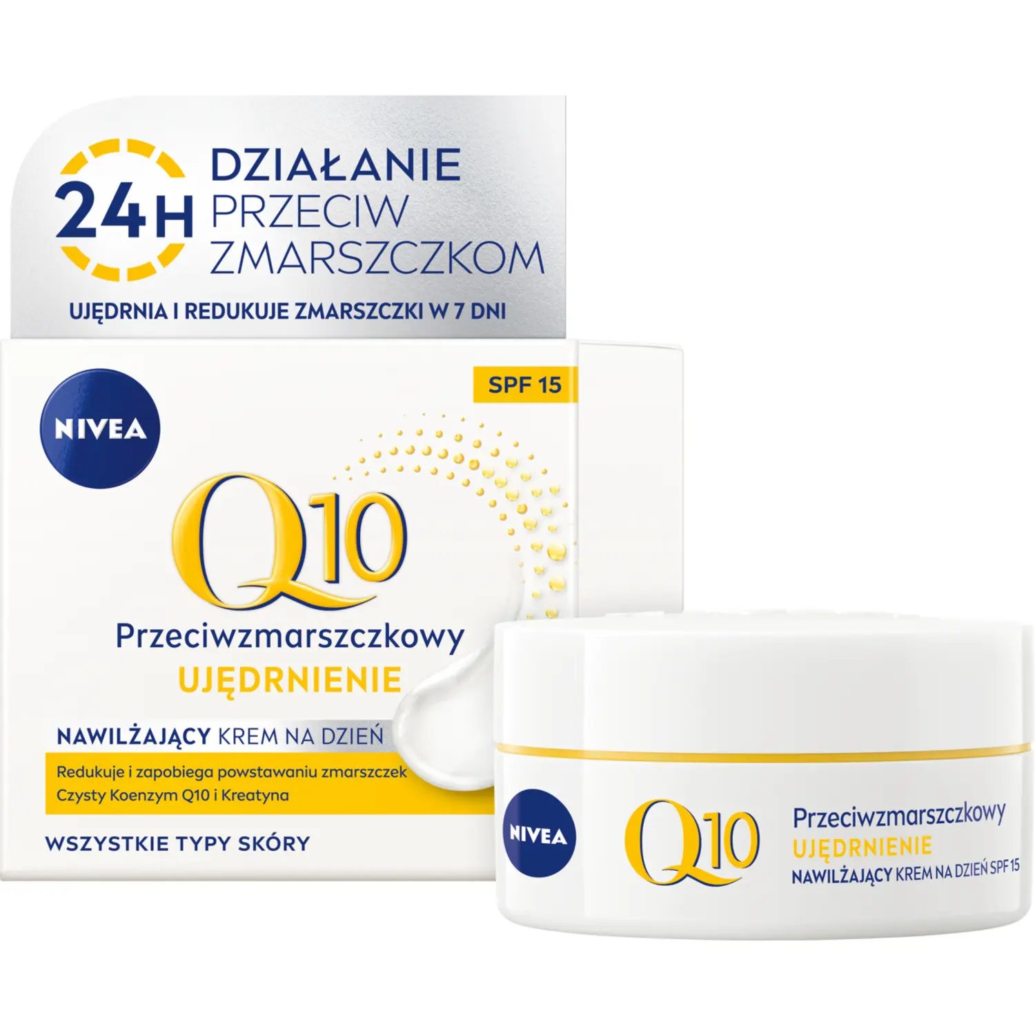 

Nivea Q10 Ujędrnienie дневной крем для лица против морщин SPF 15, 50 мл
