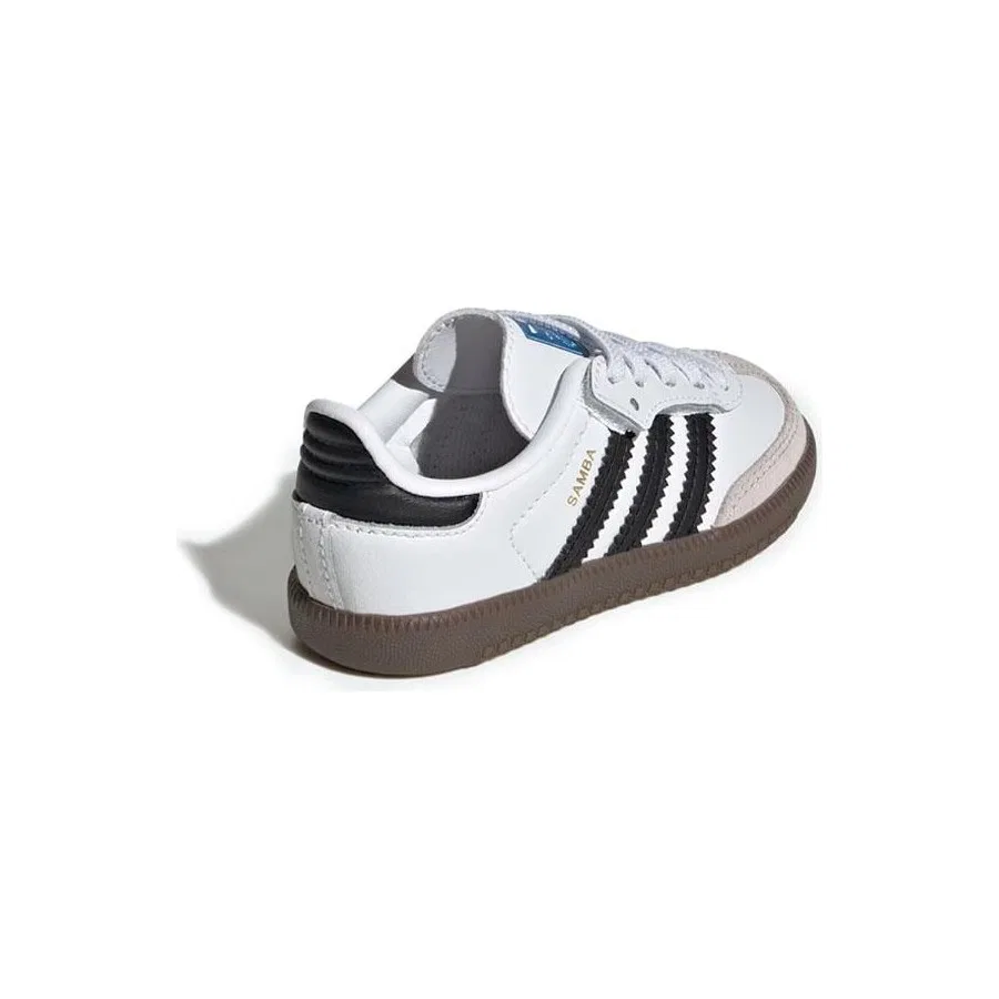 Кроссовки текстильные с принтом SAMBA OG CF EL I adidas, Белый — фото 4