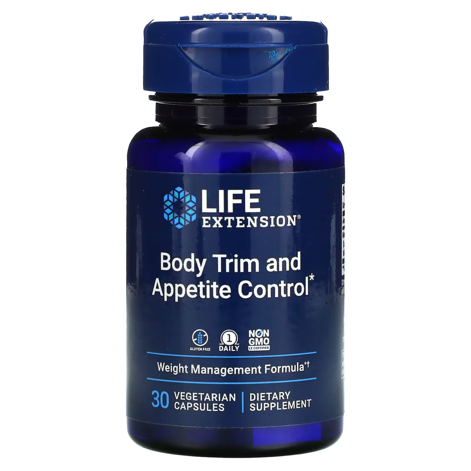 

Life Extension, Тримминг для тела и контроль аппетита, 30 вегетарианских капсул