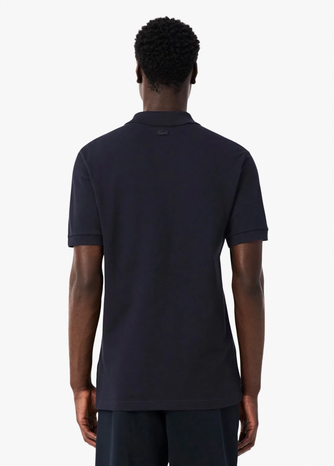 Polo Lacoste Classic Fit, серый — фото 3