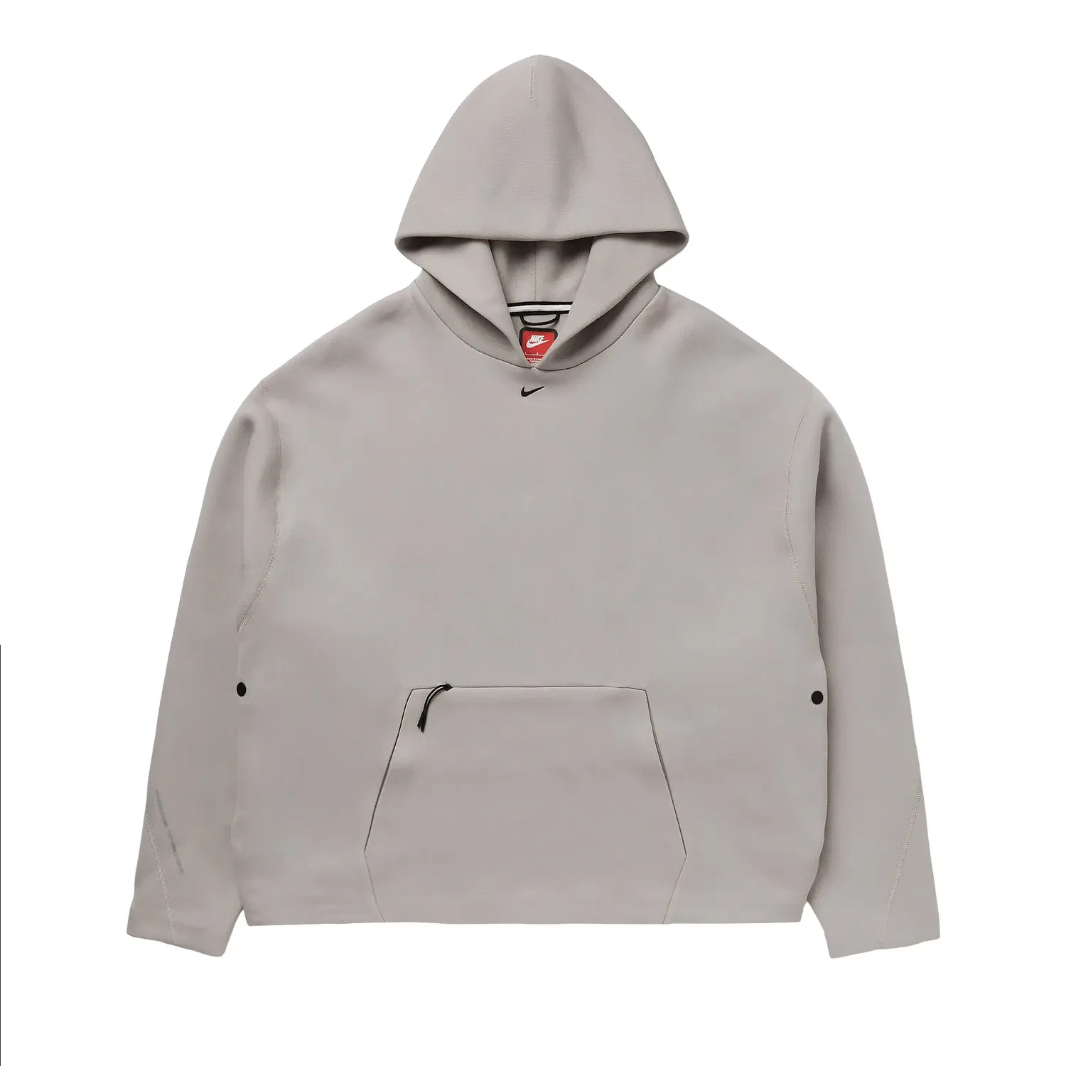 Худи с капюшоном на молнии Tech Fleece Nike, College Grey/Black