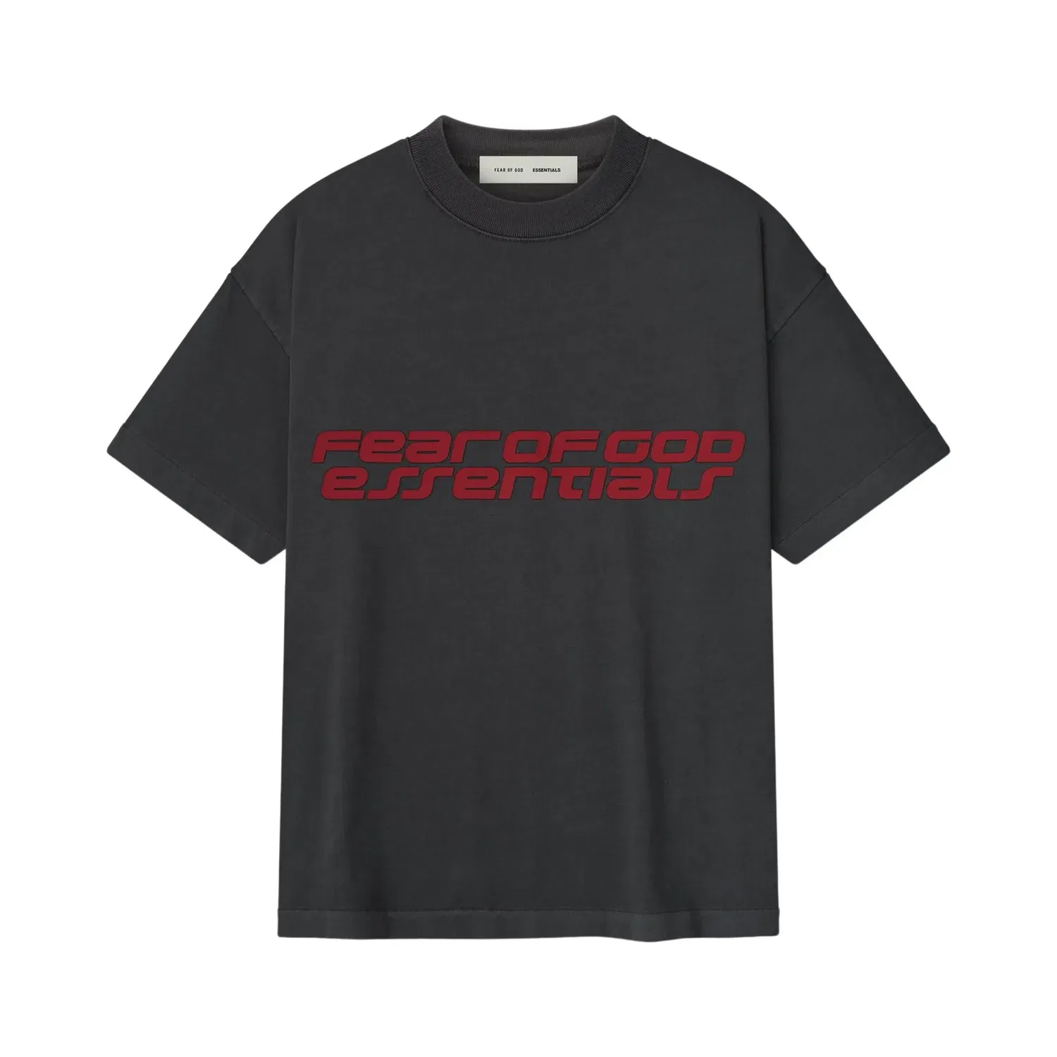 Классическая футболка с коротким рукавом Fear of God Essentials, серый