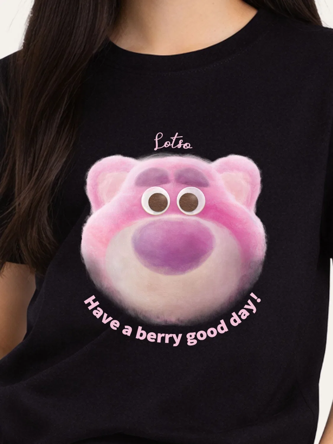 Футболка с принтом Lotso Brand Threads, черный — фото 3