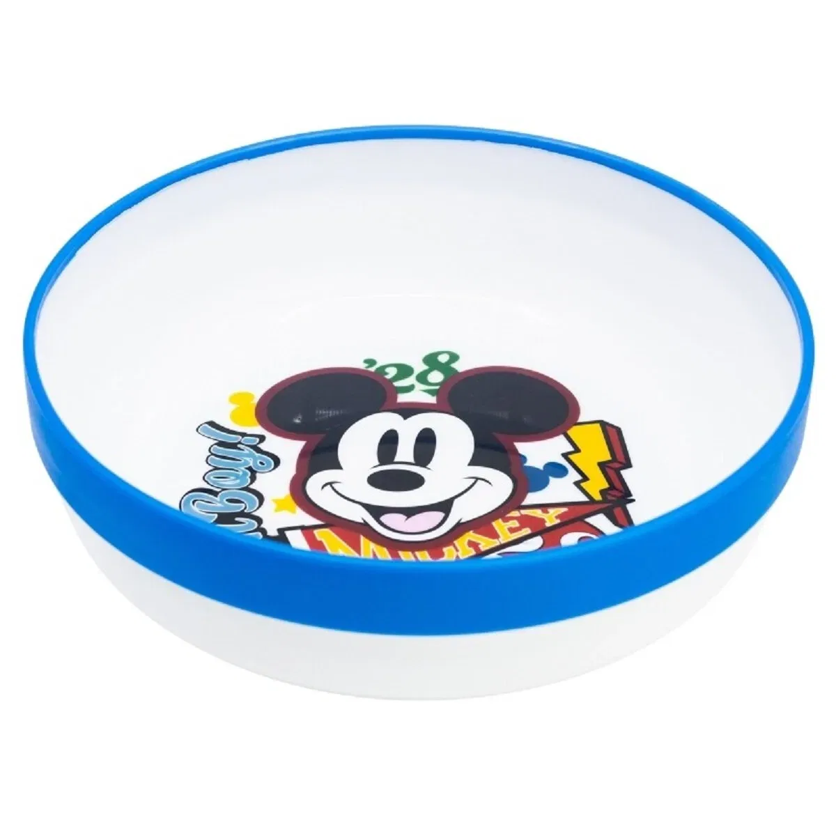 Детская тарелка с принтом Mickey Mouse Disney Mickey Mouse, синий