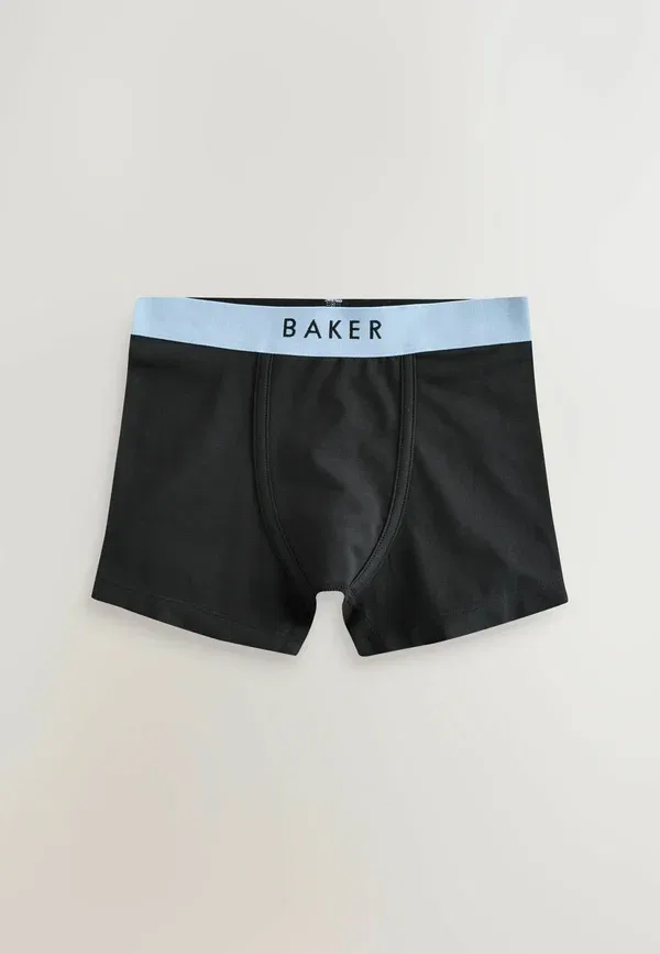 Боксеры стандартного кроя, комплект из 5 штук. Шорты Baker By Ted Baker, черный/синий — фото 2