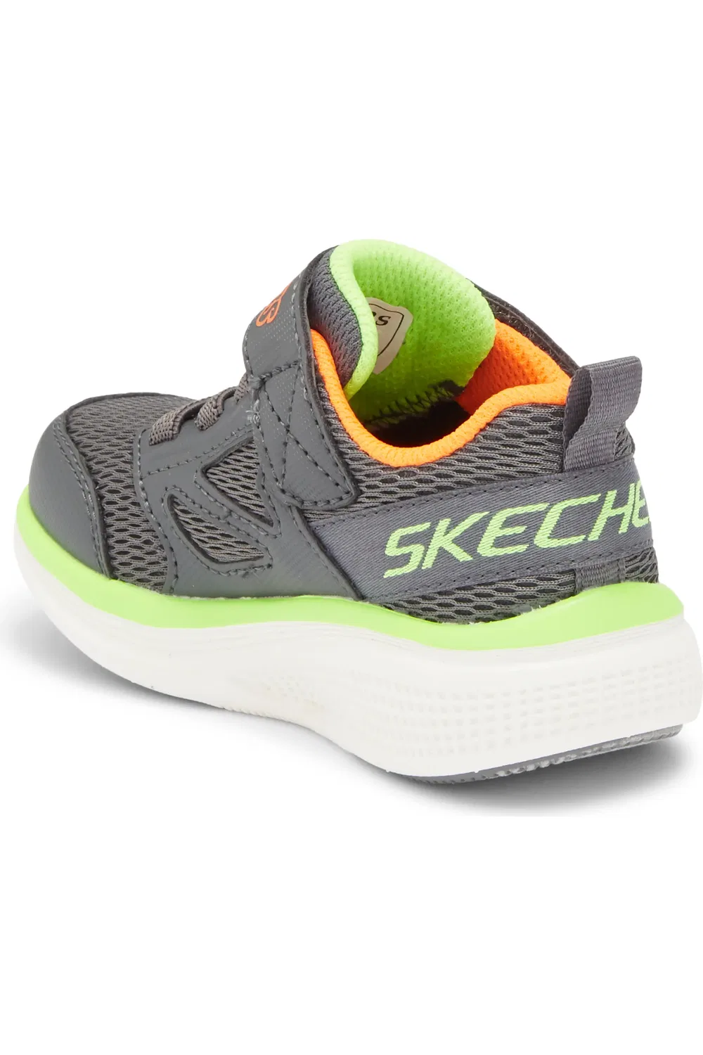 Кроссовки детские легкие Go Run Elevate 2.0 SKECHERS, Charcoal — фото 3