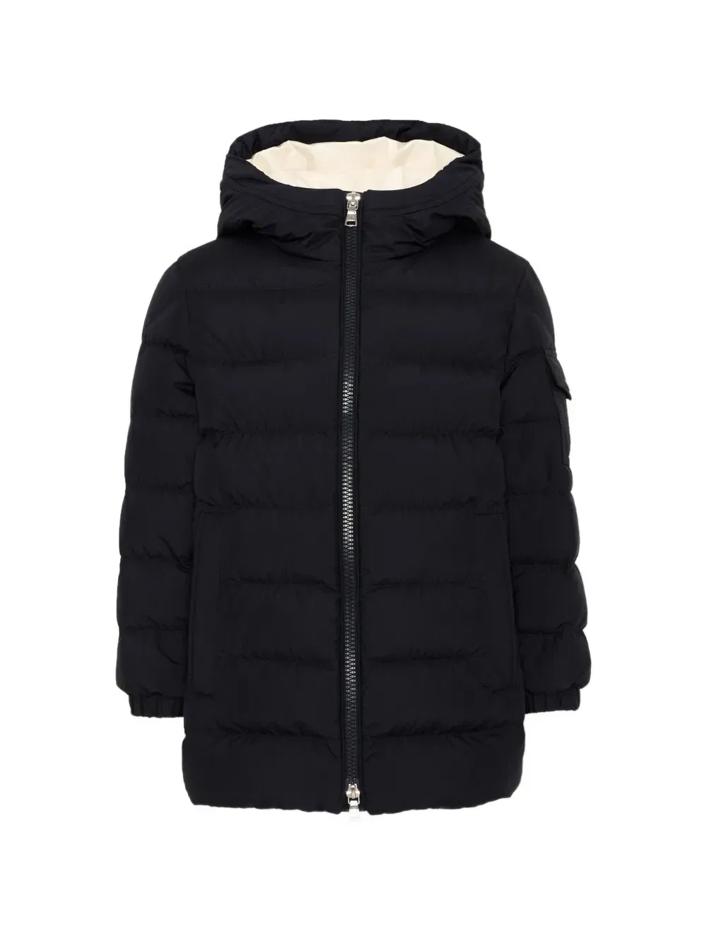 Куртка Brannock с капюшоном модель «паффер» Moncler Enfant, синий