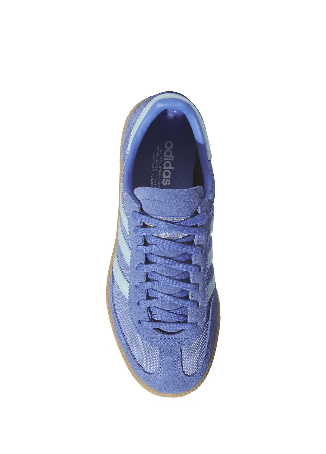 Кроссовки Adidas Handball Spezial, сине-желтый — фото 2