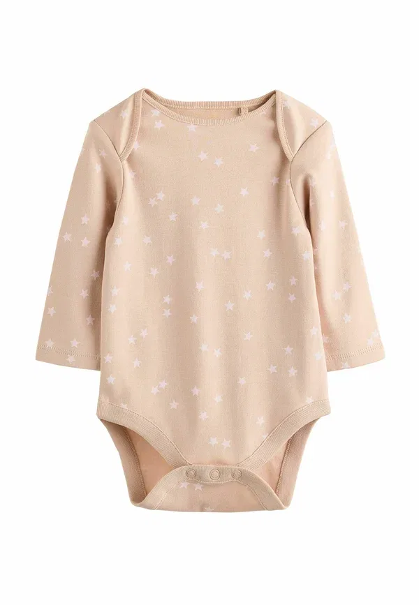 Комплект из 5 боди с длинным рукавом Regular fit - long sleeve 5 pack Next, pink, розовый — фото 3