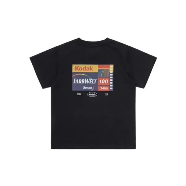 Футболка с принтом Flash Film, Kodak Kids, черный — фото 3