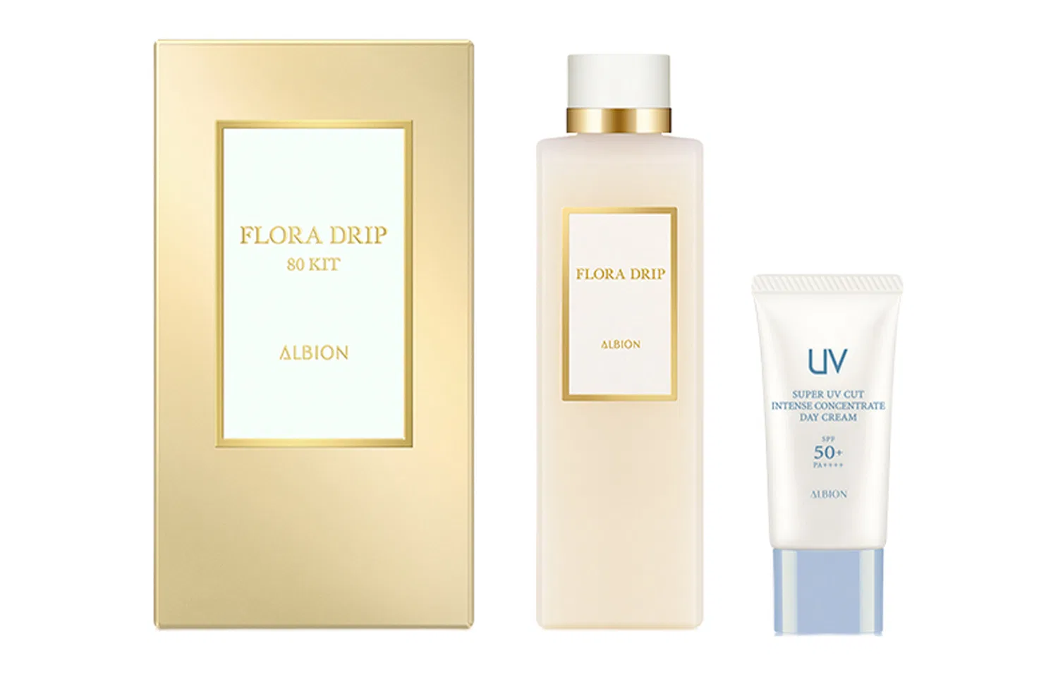 Набор средств для ухода за кожей Revitalizing Fairness Water Sunscreen Creams, ALBION