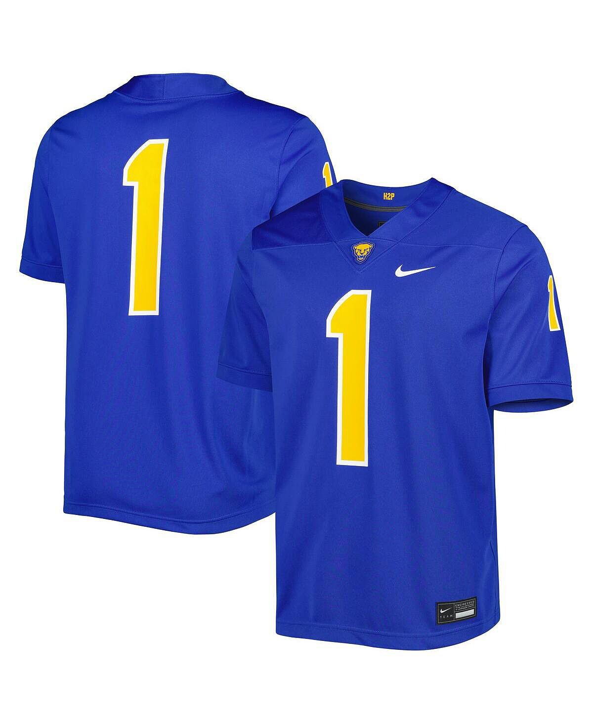 

Мужское футбольное джерси #1 royal pitt panthers untouchable Nike