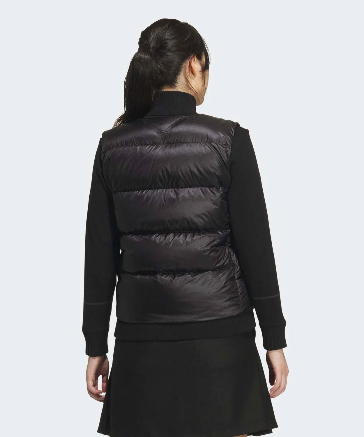 Женский жилет с принтом Pertex Quantum Full Zip Adidas Golf, Black — фото 2