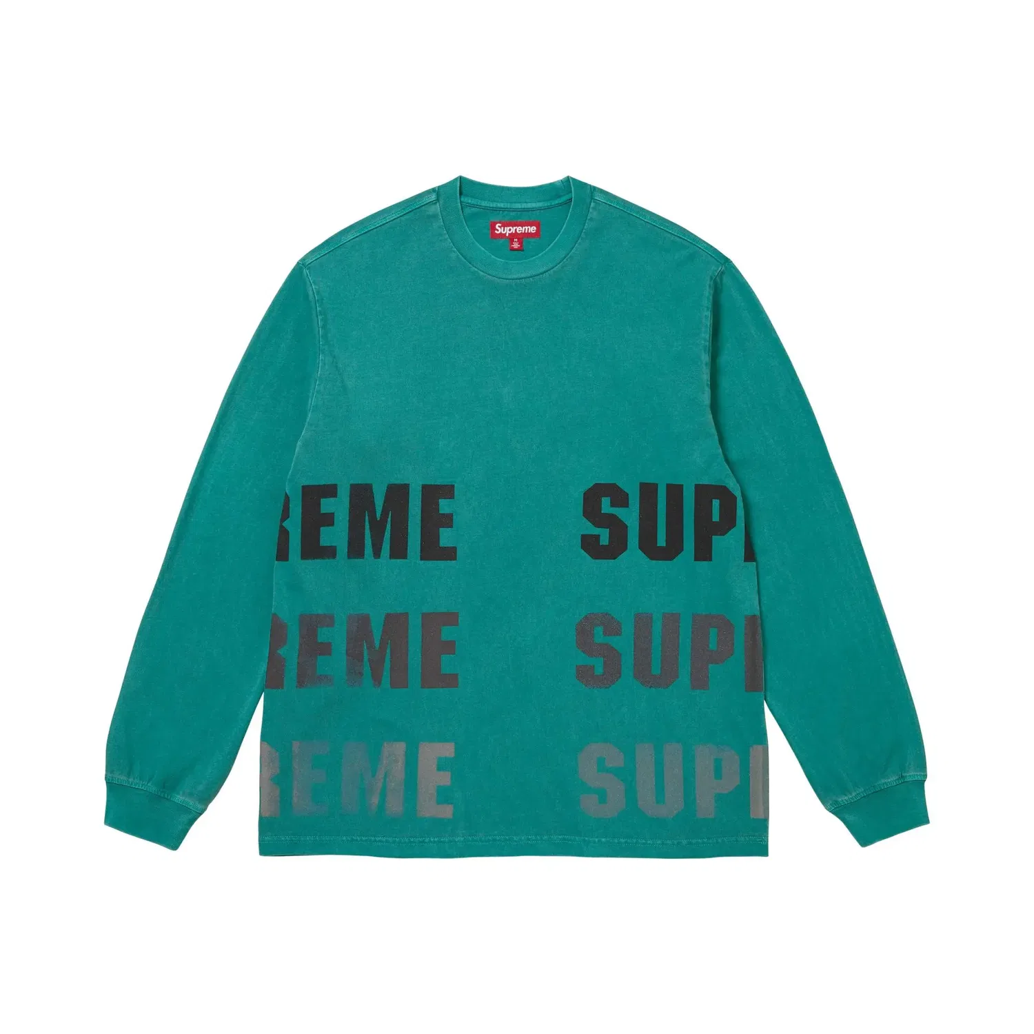 Лонгслив с длинным рукавом Reflective Supreme, Teal