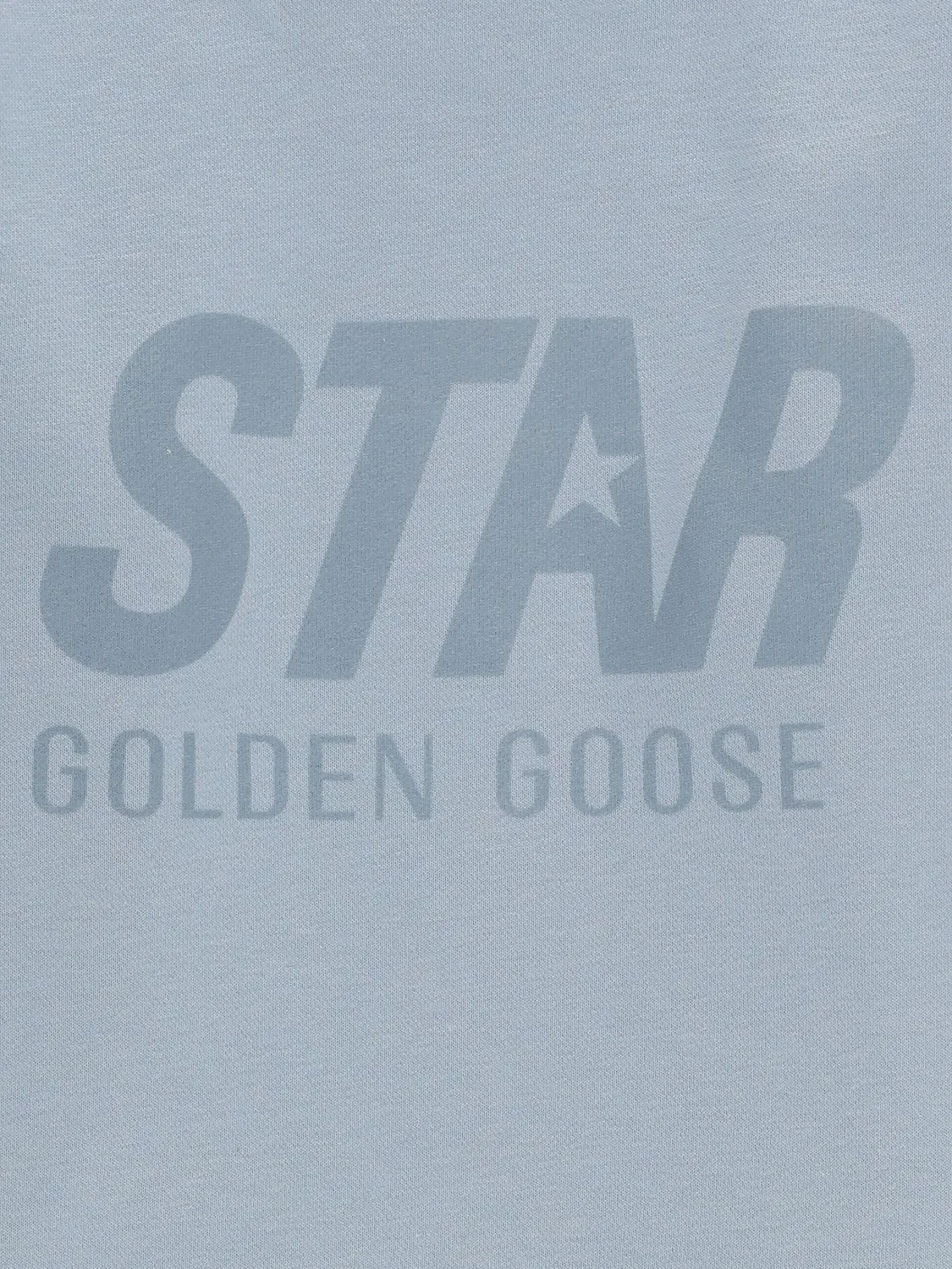 Свитшот с принтом спереди Golden Goose, синий — фото 2
